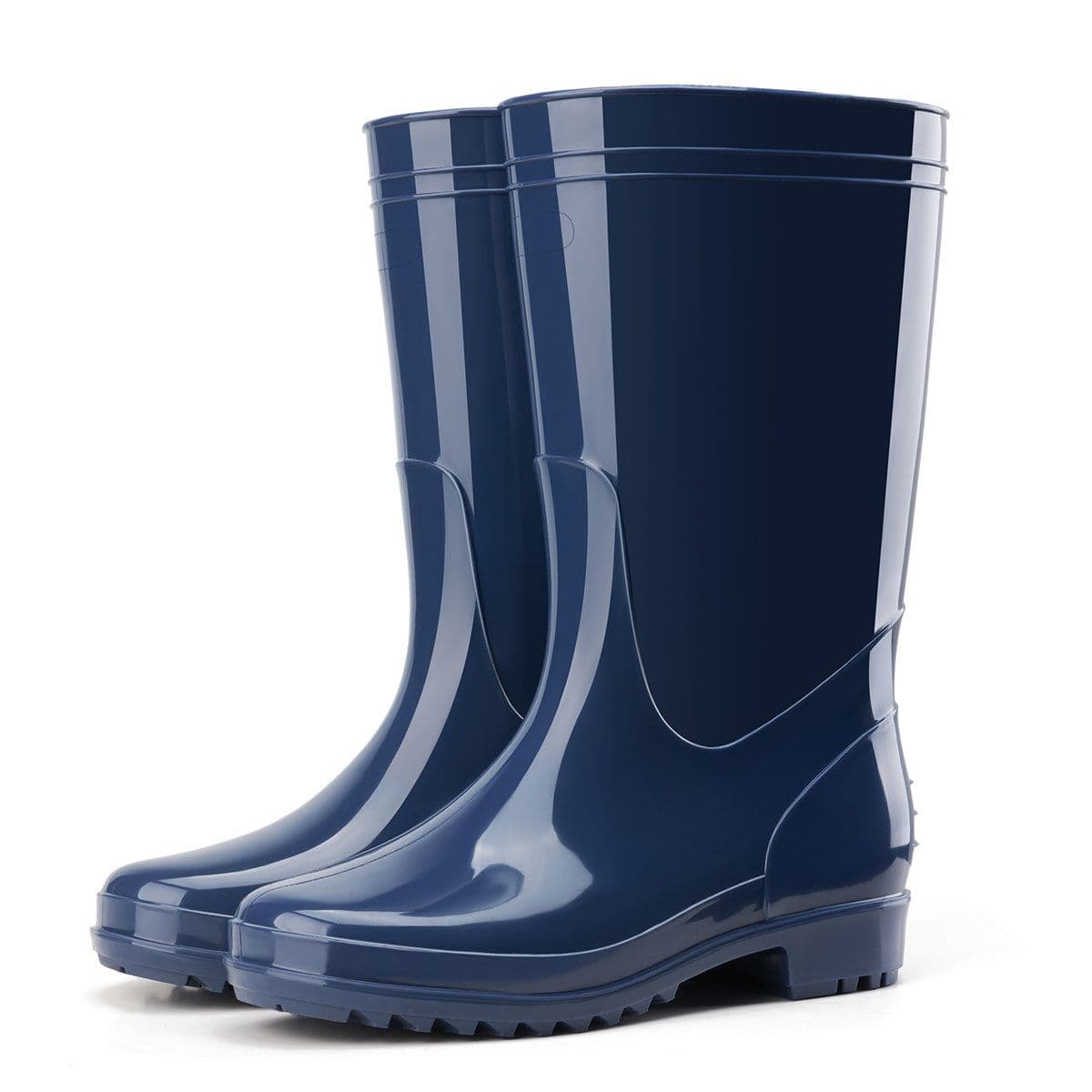 Hisea Women's Ankle Rain Boots, Rubber Fishing Deck Boots, Garden Boots for Women Waterproof