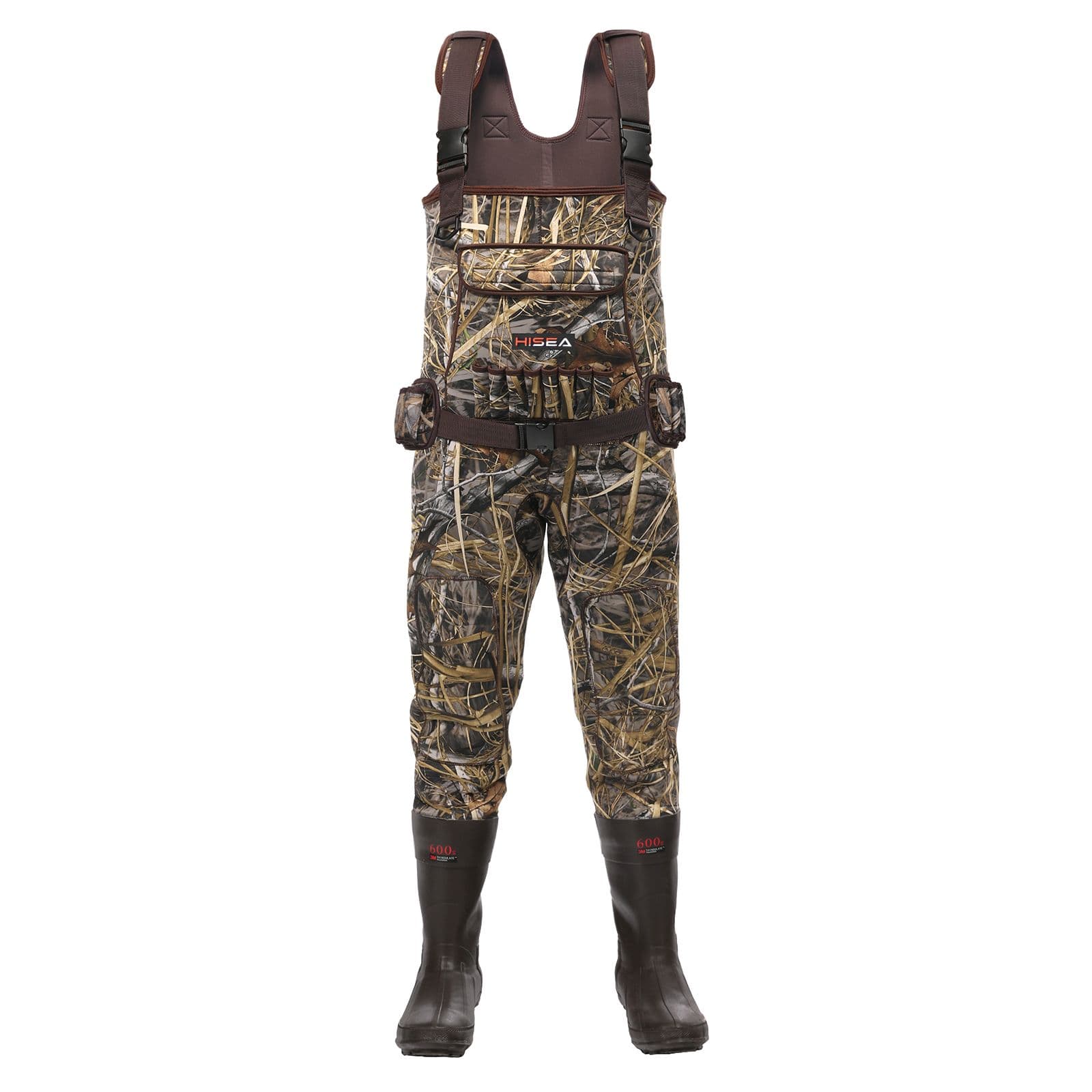 Fishingsir Hisea Fishing Waders For Men With Boots Womens Chest