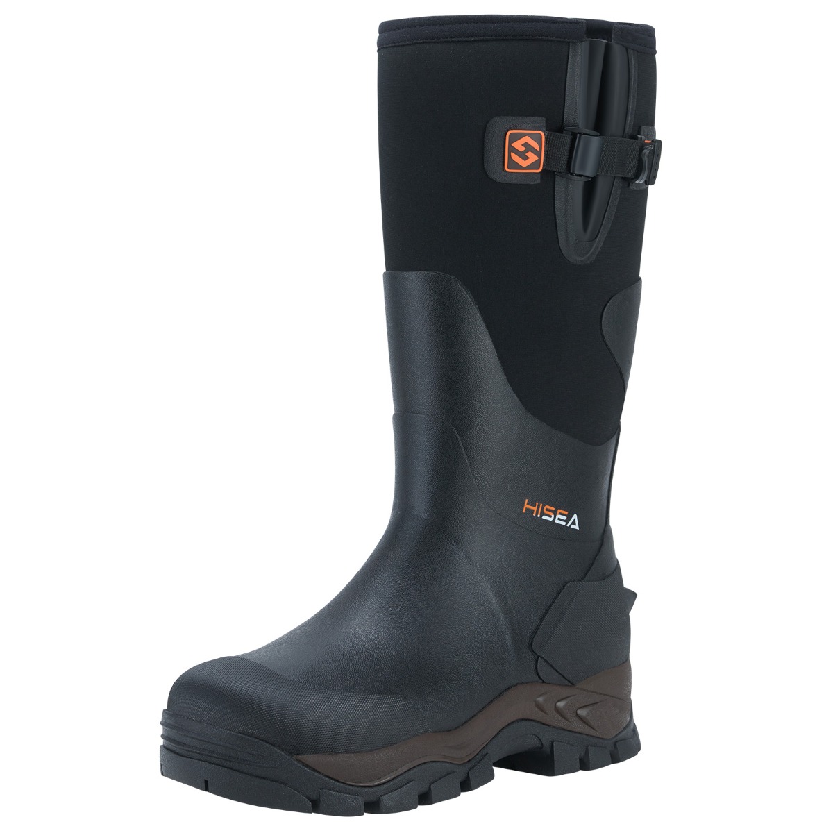 Wide calf rubber deals hunting boots