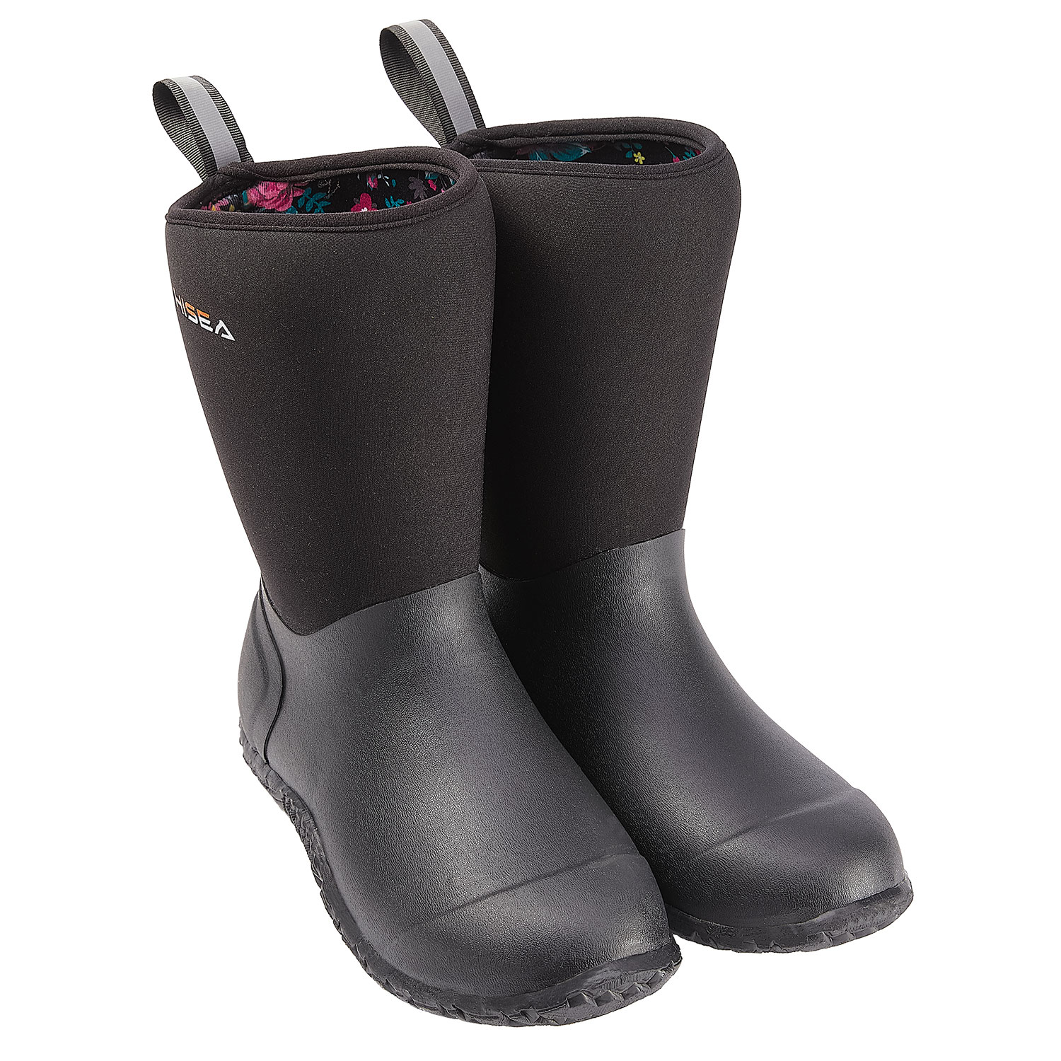 Womens mid hotsell calf rubber boots