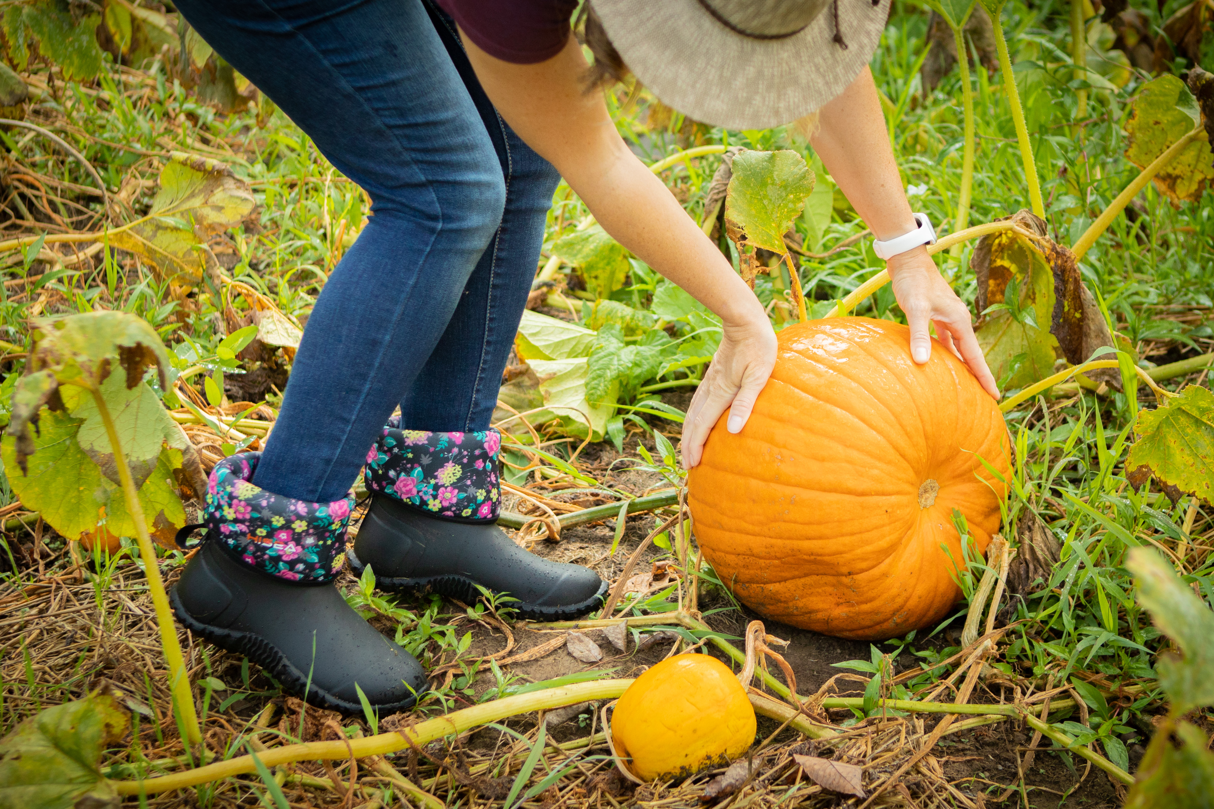 Women's rubber deals gardening boots