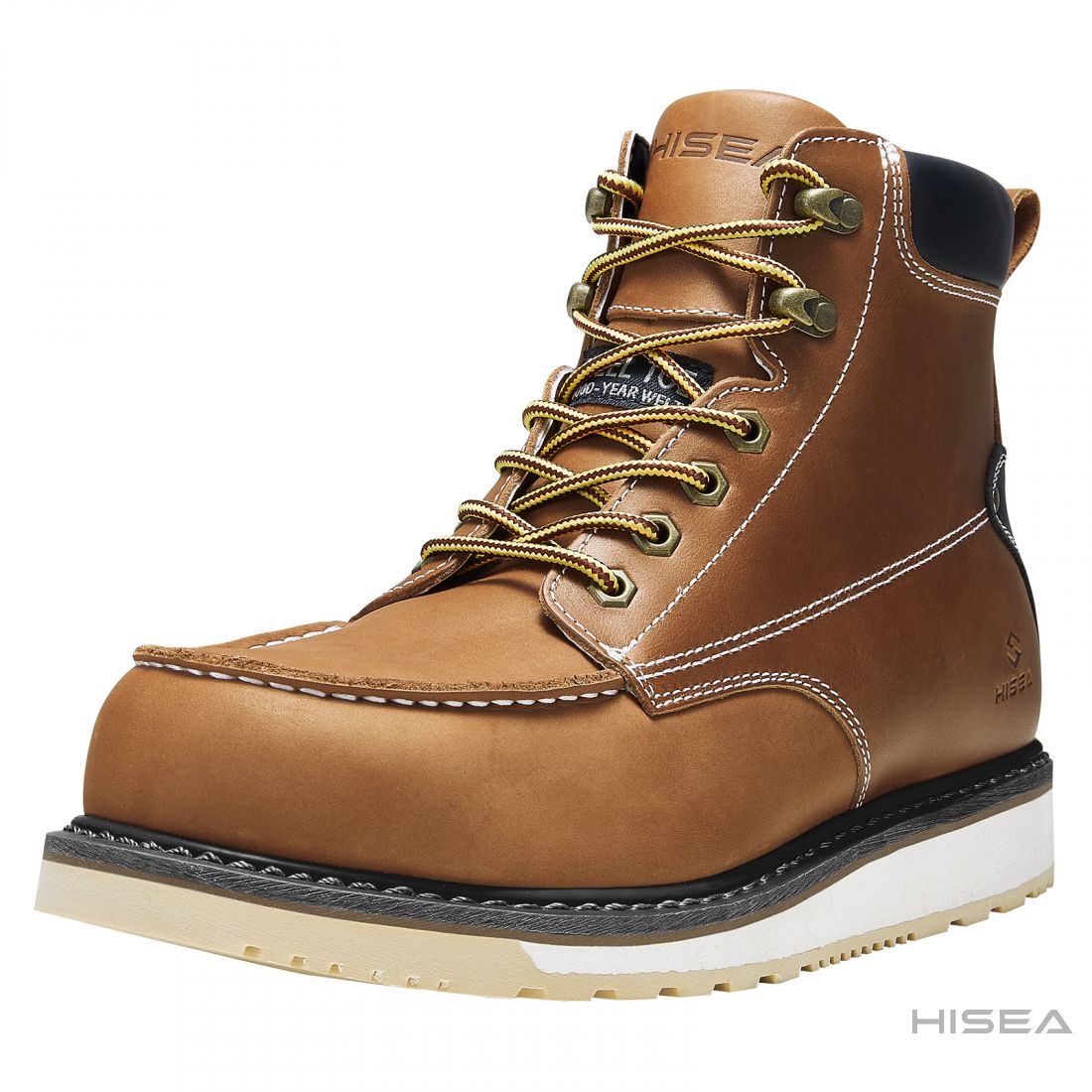 Men's Moc Toe Safety Boots | HISEA