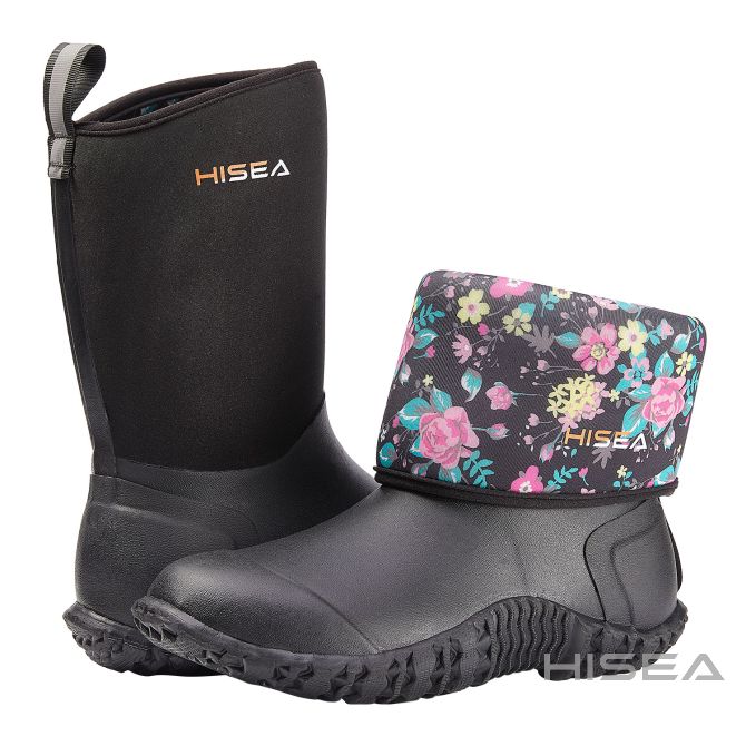 Women's Mid-Calf Rubber Garden Boots | HISEA