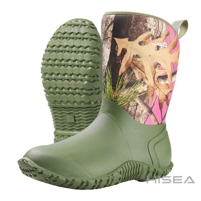 Women's Mid-Calf Rubber Garden Boots | HISEA