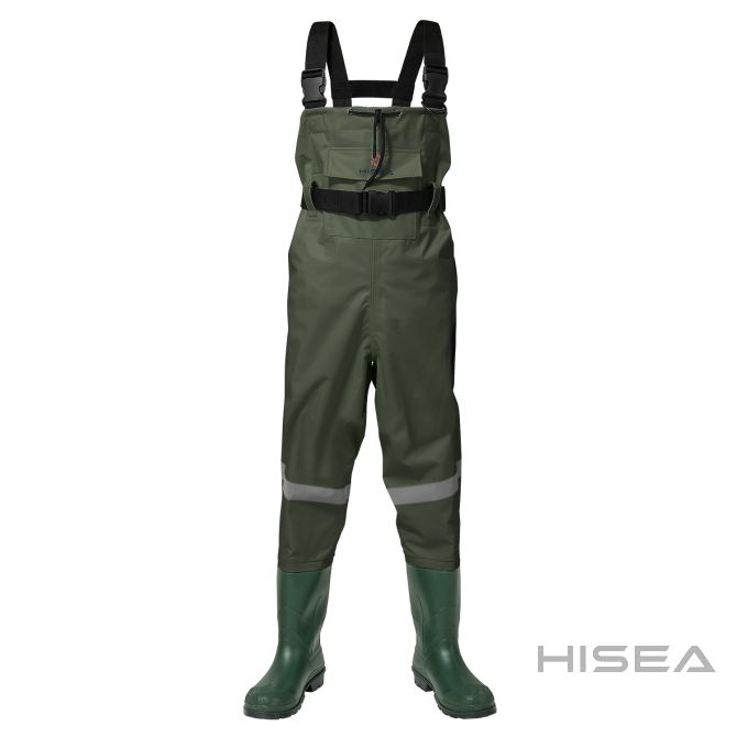 Hisea Kids Chest Waders for Toddler & Children Neoprene Youth Duck Hunting Waders for Kids Boys Girls with Insulated Boots 6/7 Little Kid Next Camo E