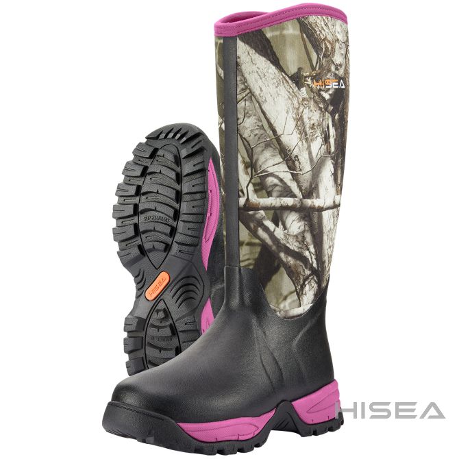 pink camo snow boots