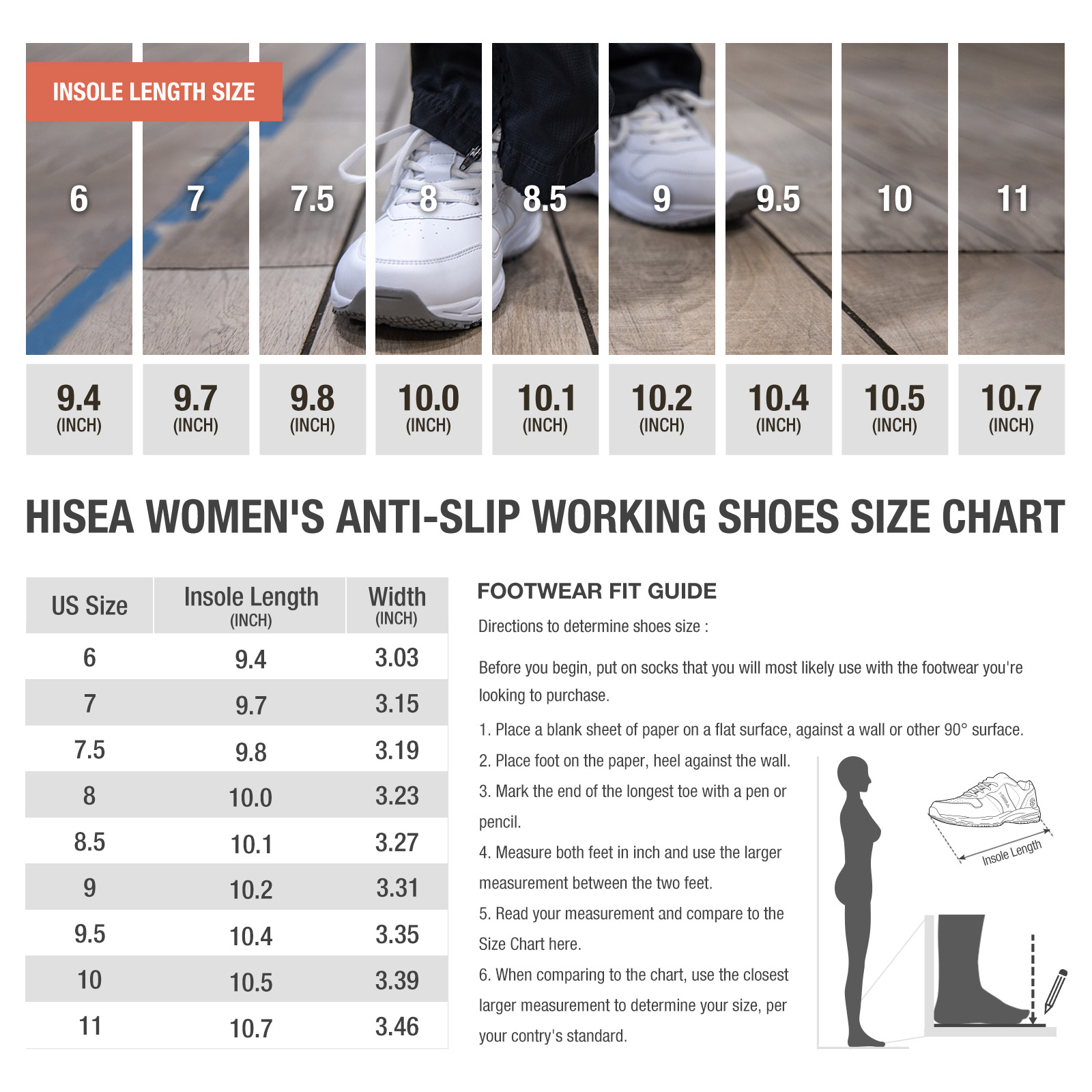 Women's Non Slip Chef Shoes | HISEA